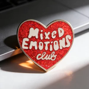 Pin's santé mentale « Mixed Emotions Club »