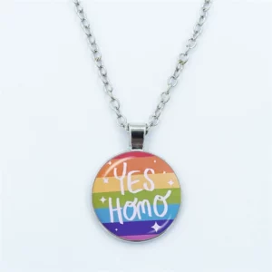 Collier Pride « Yes Homo »