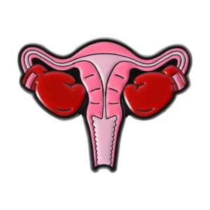 Pin's féministe « Big Uterus Energy »