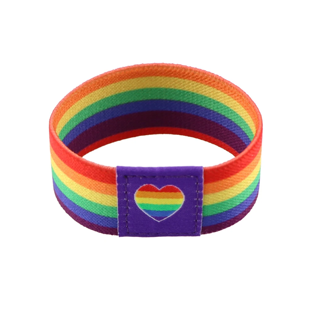 Bracelet Pride reglable a boucle metal