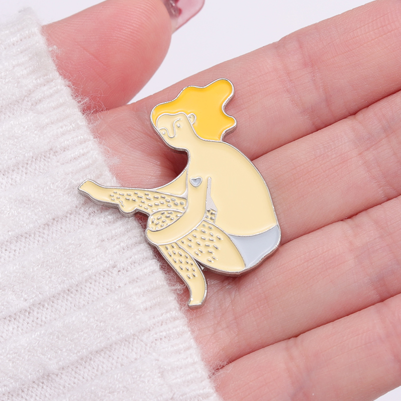 Pin’s body positive « Nos poils, nos choix » – Image 4